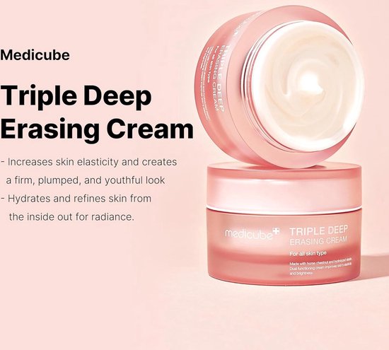 Medicube – Triple Collagen Cream 4.0 – Für alle Hauttypen – 50 ml – Koreanische Hautpflege