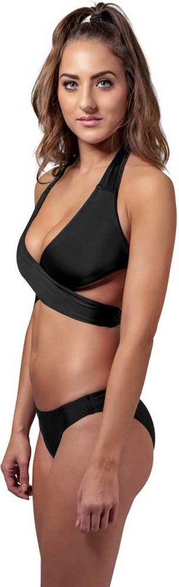 Urban Classics – Bonded-Bikini-Set – M – Schwarz