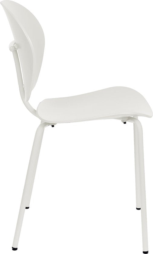 Zuiver The Ocean Chair Esszimmerstühle Coconut Milk - 2er Set
