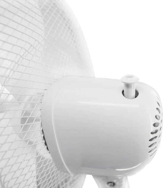 Inventum VST400W – Standventilator – 3 Geschwindigkeitsstufen – Ø 40 cm – 80° Schwenkbereich – höhenverstellbar – Weiß