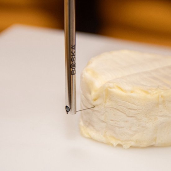 BOSKA Roquefort-Klammer - für Weichkäse - 145 mm - spülmaschinenfest - austauschbarer Draht
