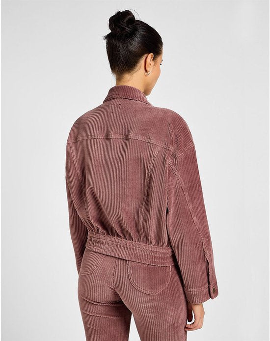 Lee Batwing Rider Jacke, rosa, Größe S, Damen