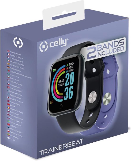 TRAINERBEAT - Smartwatch Lila