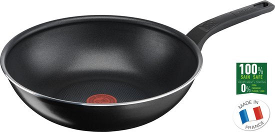 Tefal Easy Cook & Clean – Wokpfanne – Ø 28 cm – Antihaftbeschichtung – Nicht für Induktionsherde geeignet