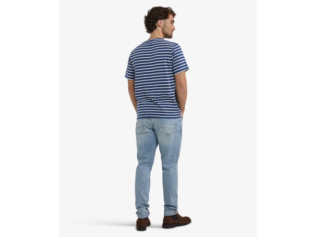 McGregor Strips T-Shirt – Worker Blue – Größe S