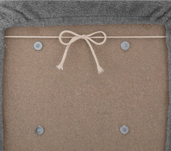 Holztreppe für Haustiere Timmy - Grau - 46 x 36 x 34 cm