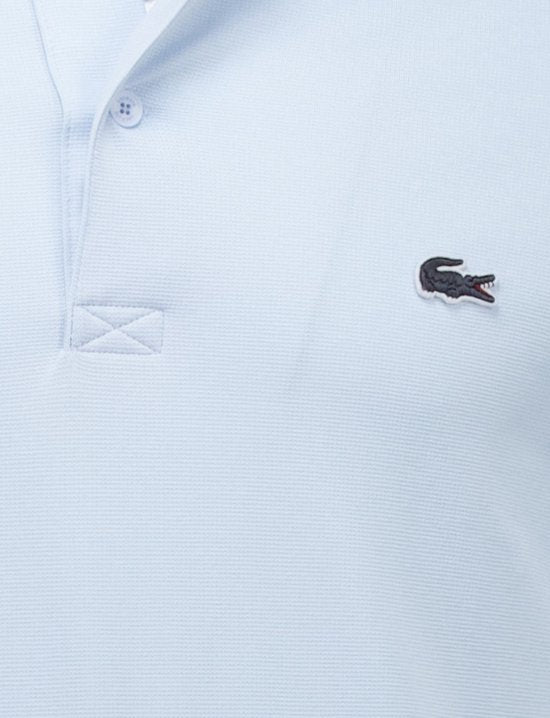 Lacoste Poloshirt „Breathable“, hellblau – Größe L – Herren