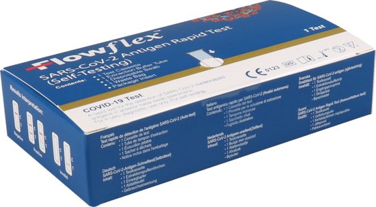 Acon FlowFlex Schnelltest - 1 Stück - Covid-19 Antigen Selbsttest