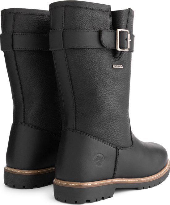 Travelin' Finnmark - Wasserdichter Damenstiefel - Wollgefüttert - Schwarz - Größe 40