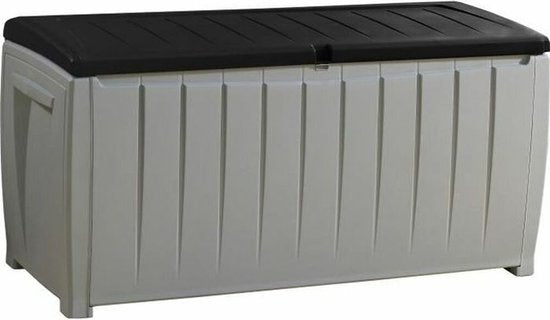 Keter Novel Aufbewahrungsbox - 340L - 124x55x62.5cm - Grau