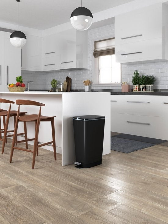 Kis Chic Bin Treteimer - 50L - Schwarz - Größe L