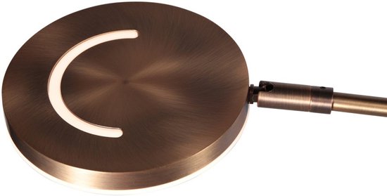 Steinhauer Exclusive – Wandleuchte – Soleil2 – Bronze – Kunststoff mit Metall – Nachttischlampe – LED – 4387BR