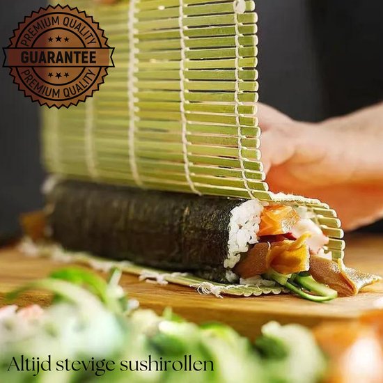 Sushi Set XXL - Sushizubereiter - Sushi Bazooka Set - Schwarz