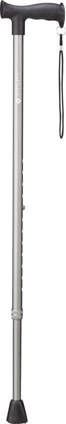 VITILITY Gehstock – Anthrazit – Verstellbar – Ergonomisch – Gehstöcke