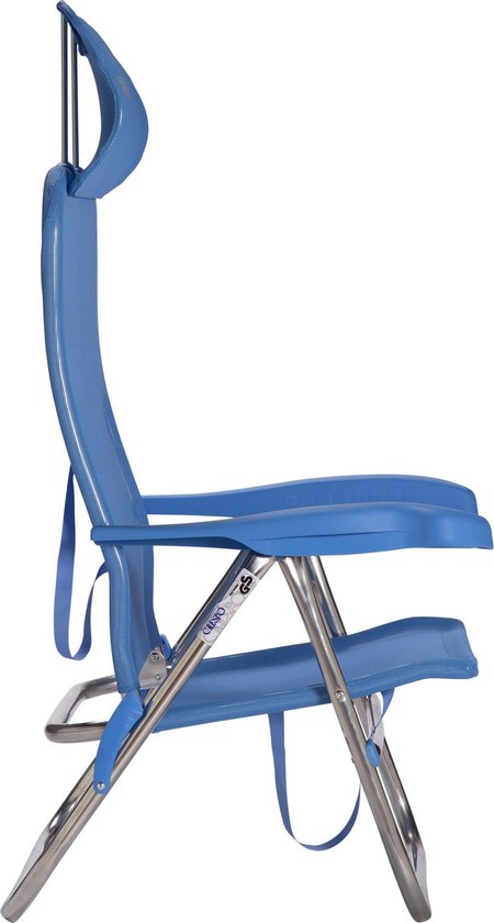 Crespo – Strandstuhl – AL/205 – Compact – Blau