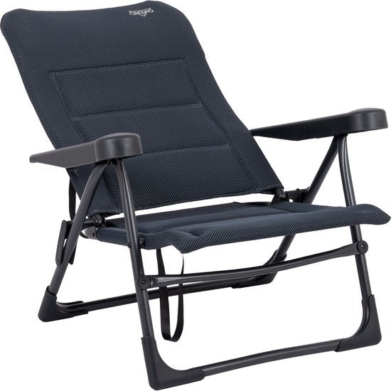 Crespo – Liegestuhl – AP/205 – Air-Deluxe – Grau