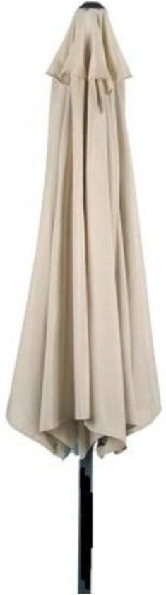 Lifetime Garden Sonnenschirm - Stockschirm - Ã˜300 cm - champagner/beige - mit Kurbel