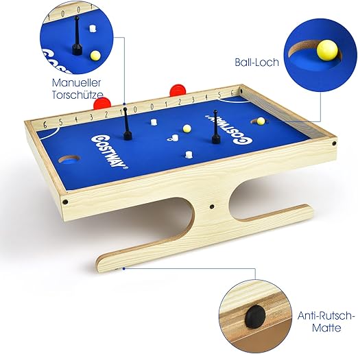 Magnetisches Tischspiel - Tischfußball und Airhockey