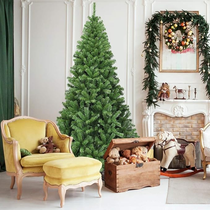 Coast Künstlicher Weihnachtsbaum Grün - 270 cm - 2132 PVC-Zweigspitzen - Mit Metallständer