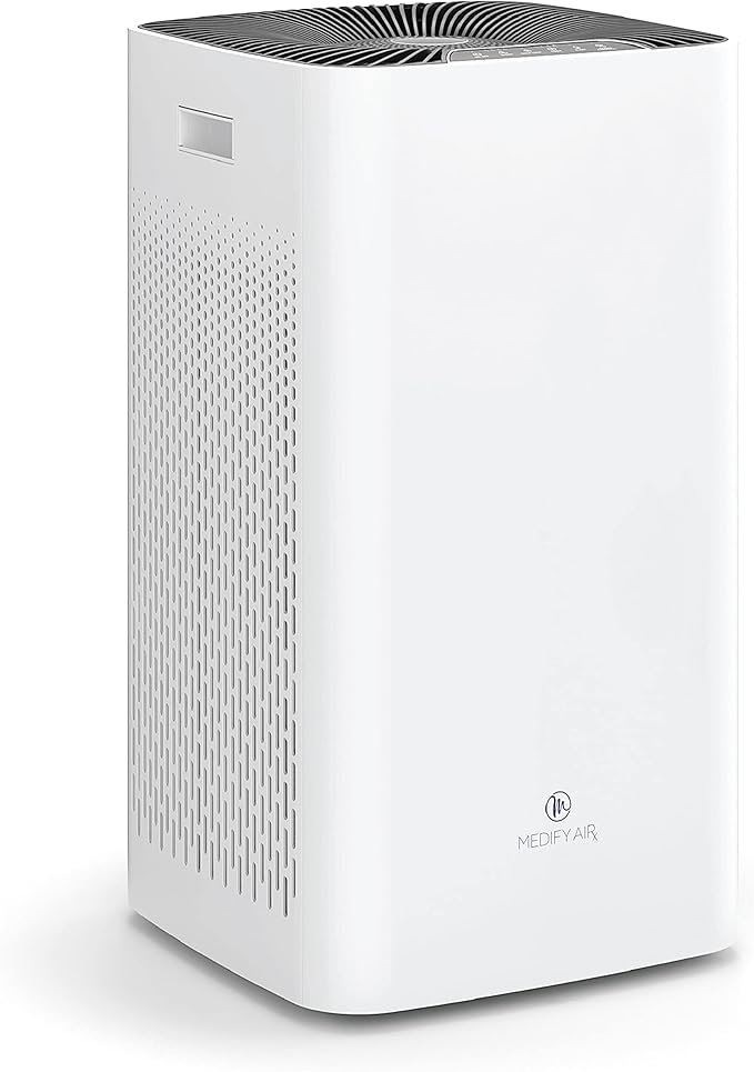 Medify MA-112 Luftreiniger - 232 m² Abdeckung gegen Allergene, Rauch, Raucher, Staub, Gerüche, Pollen, Tierhaare