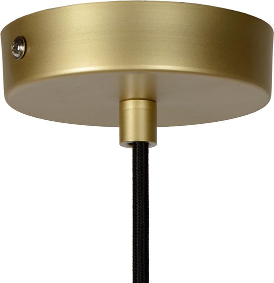 Lucide COOPER – Hängeleuchte – Ø 30 cm – 1xE27 – Mattgold / Messing