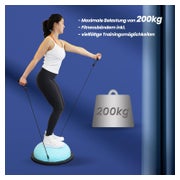 DH FitLife Yoga-Balanceball mit Pumpe – Balance-Trainer – Ø 60 x H 22 cm – max. 200 kg