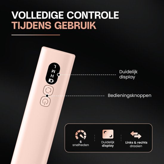Beeperfect® Elektrischer Hornhautentferner Pro – Fußfeile – Hornhautfeile – 60 Hornhautscheiben und 20 Schleifrollen – Mit Ladestation