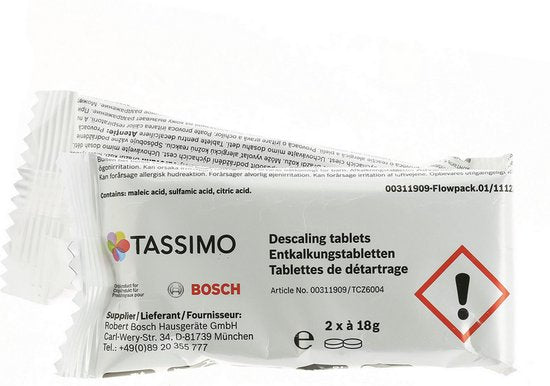 Bosch Tassimo TCZ6004 – Entkalkungstabletten