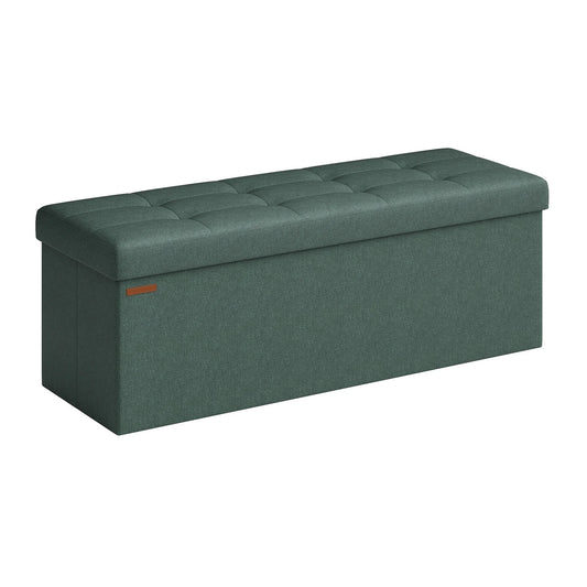 Joyfurnos Aufbewahrungskiste mit Sitzfläche – Ottomane – 38 x 110 x 38 cm