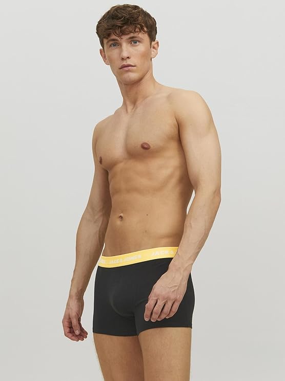 JACK&JONES - JACHARRY SOLID TRUNKS 7 PACK - XL - Männer - Unterhosen