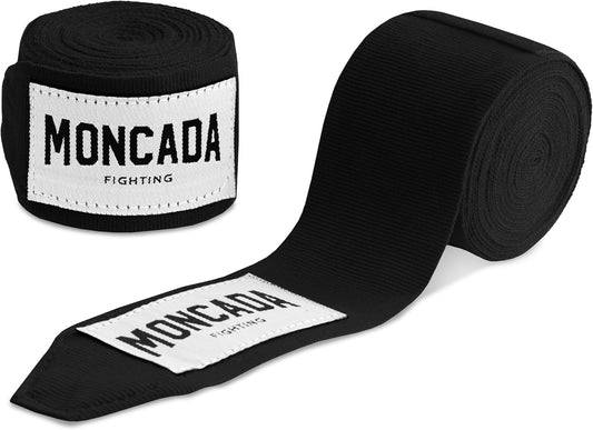 Moncada Fighting - Boxbandage - 4m - Schwarz