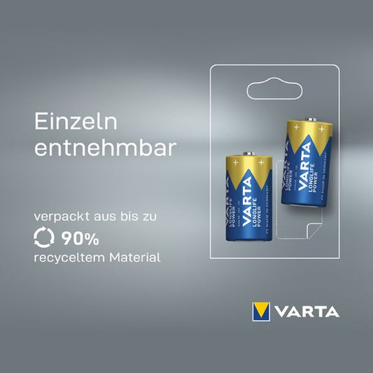 Varta 4920 Wiederaufladbare Batterie LR20