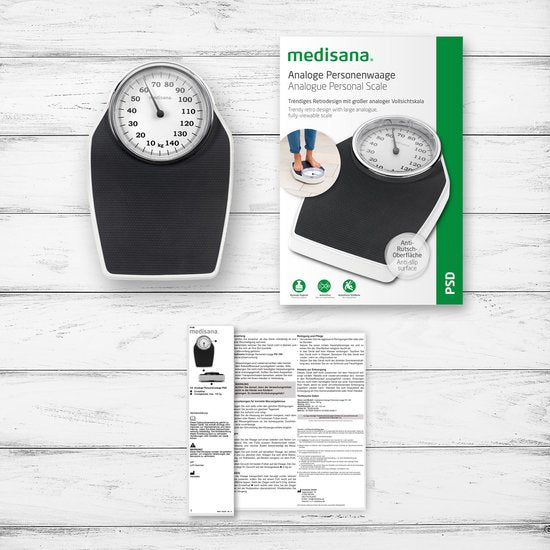 medisana PSD - Analoge Personenwaage