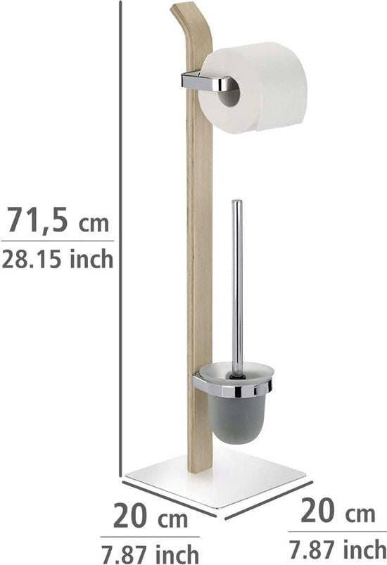 Stand-WC-Set Samona Nature, Toilettenbürstenhalter