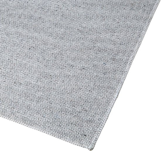 tectake - Kurzflorteppich - 120 x 170 cm - Schwarz - Teppich für Wohnzimmer, Schlafzimmer, Esszimmer - Pflegeleicht und waschbar - Anti-Rutsch-Unterlage - Allergikerfreundlich - Verschiedene Größen und Farben