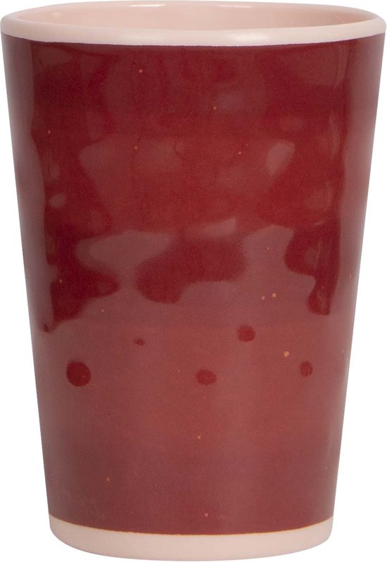 Bo-Camp – Becher – Halo – 400 ml – 4 Stück – Melamin – Terra
