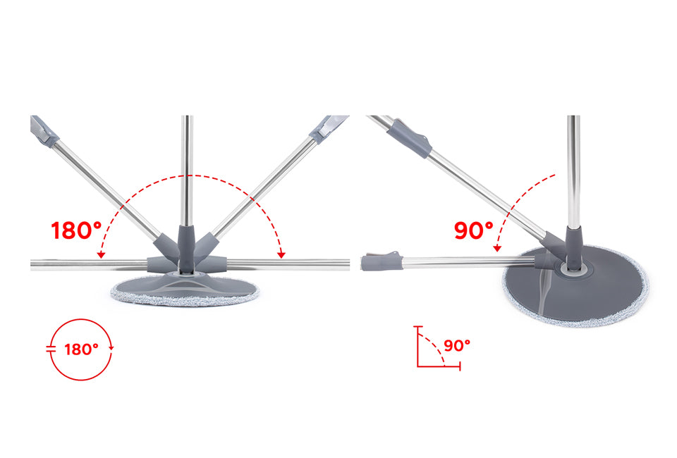 Home & Comfort Spin Mop Wischsystem für mühelose Reinigung
