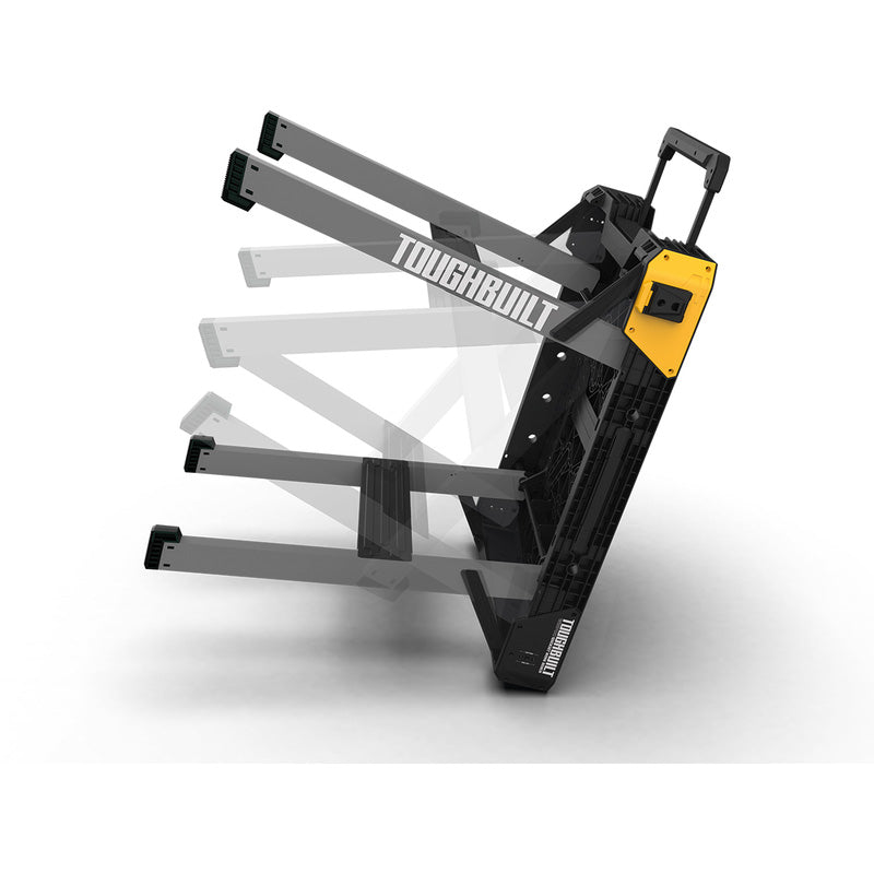 ToughBuilt QuickSet Workbench WB-700 - Schnell klappbar - 855 × 787 × 603 mm - Schwarz