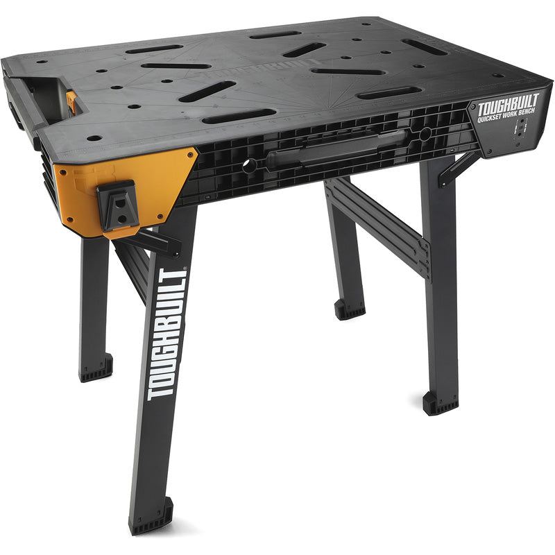 ToughBuilt QuickSet Workbench WB-700 - Schnell klappbar - 855 × 787 × 603 mm - Schwarz