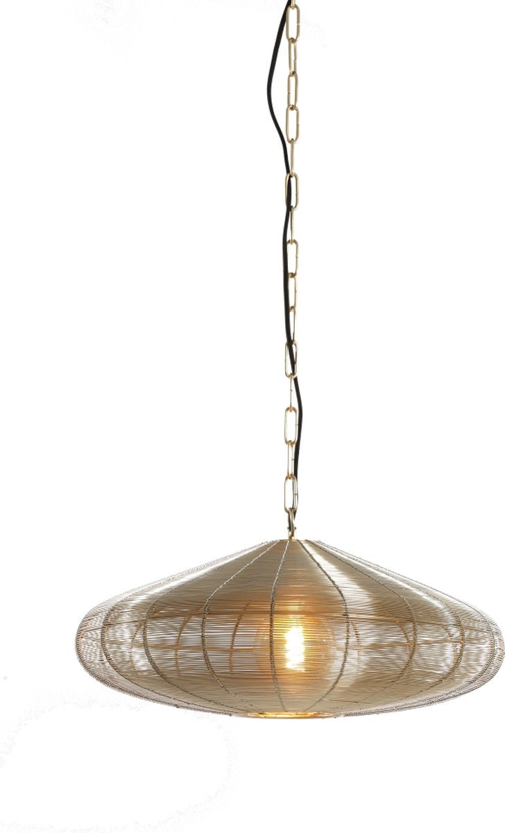 Light & Living Pendelleuchte Bahoto - Luxe Gold Design - Ø51 cm - Metall - Modern & Atmosphärisch