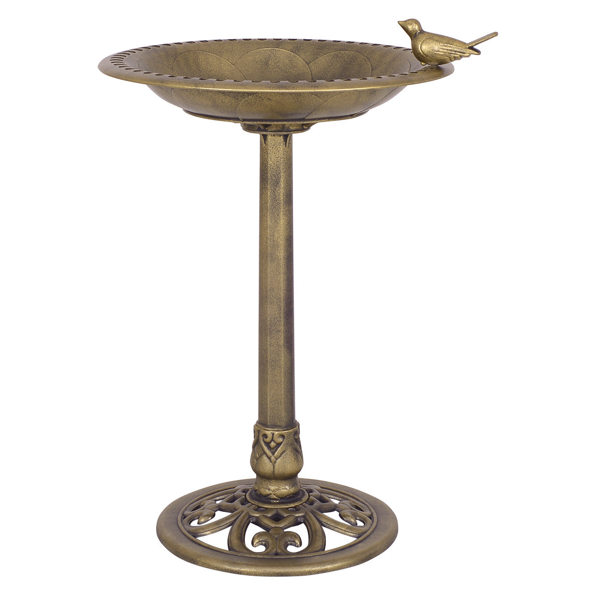 Vogelfutterstation Vogelfutterstation Vogelfutterstation Vogelfutterständer 50 x 76 cm bronze
