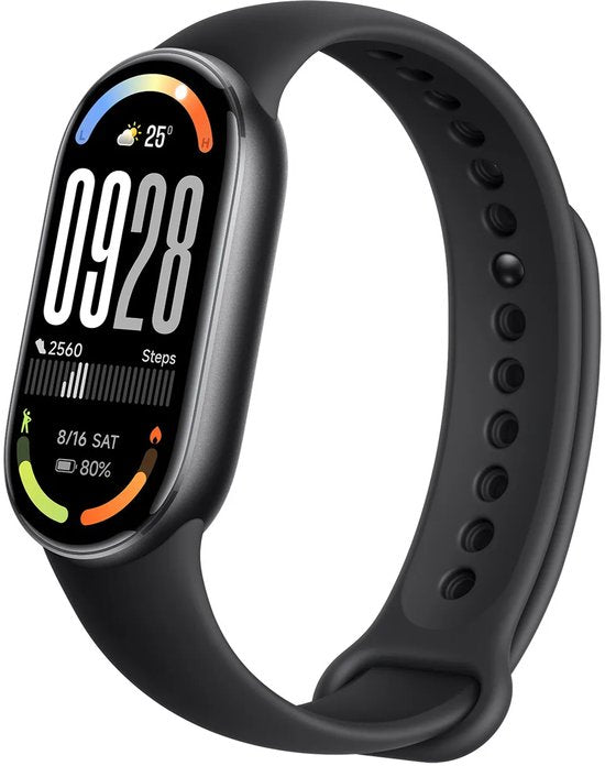 Xiaomi Smart Band 10 – 1,72 Zoll AMOLED – über 150 Sportmodi – 21 Tage Akkulaufzeit – Schwarz