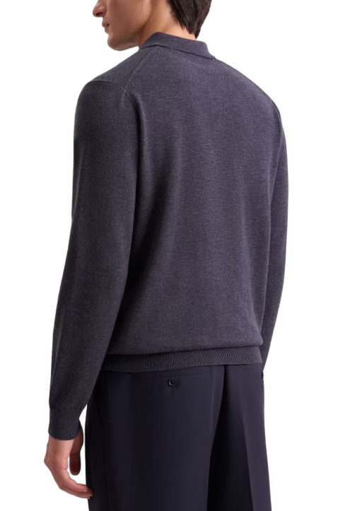 Seidensticker Strick-Pullover Herren - Navy - Größe M - 100% Baumwolle