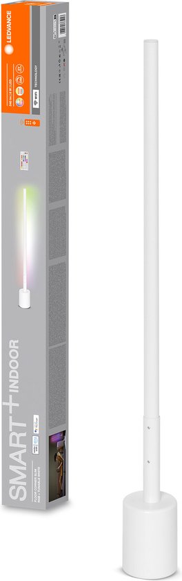 LEDVANCE SMART+ WIFI LED-Eckstehleuchte, schlank, weiß, 8W