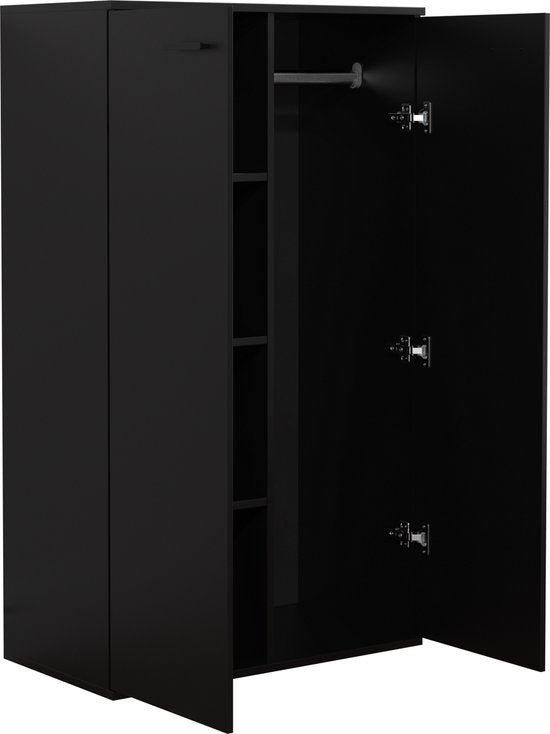 Kinderkleiderschrank - Einlegeböden und Hängeteil - 120 cm hoch