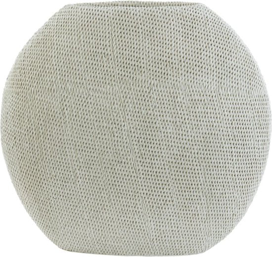 Light & Living Vase Mashaba – Sand – 50 x 20,5 x 45,5 cm – Kunststoff – Modern – Blumenvase – Wohnaccessoire – Dekorative Vase für das Wohn- oder Schlafzimmer