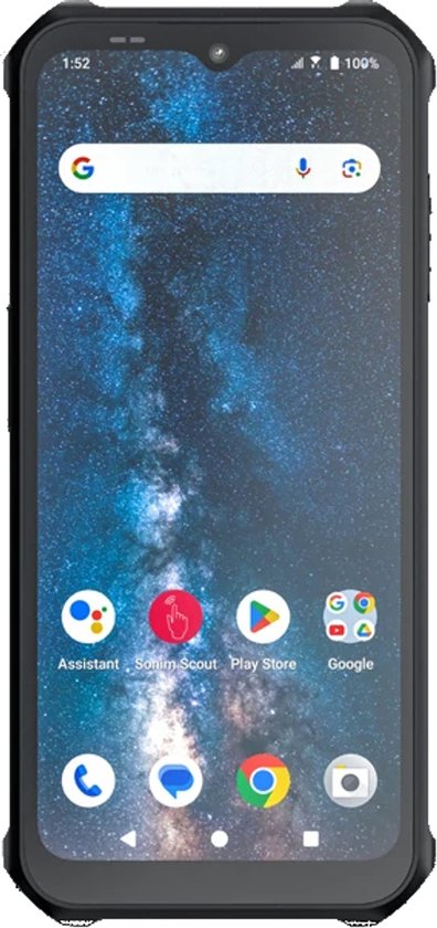 Sonim XP400 – 5G-Smartphone mit Dual-SIM – 6 GB RAM, 128 GB interner Speicher – microSD-Steckplatz - 6,5" – 720 x 1612 Pixel – 2 Rückkameras mit 50 MP und 5 MP – Frontkamera mit 8 MP
