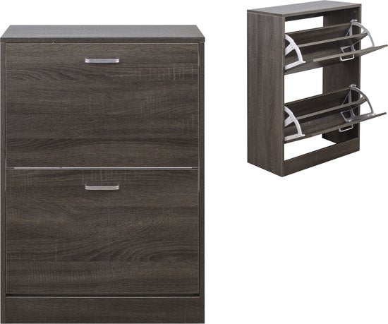 VDD Schuhschrank - Schuhregal - 2 Fächer