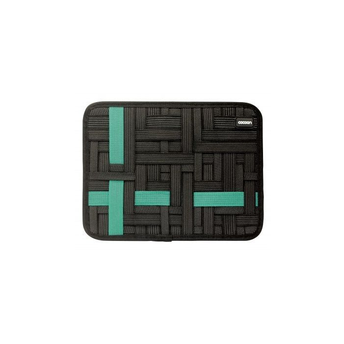 Cocoon GRID-IT! Zubehör-Organizer mit Tablet-Fach – 30,48 × 23,97 × 2,75 cm – Schwarz