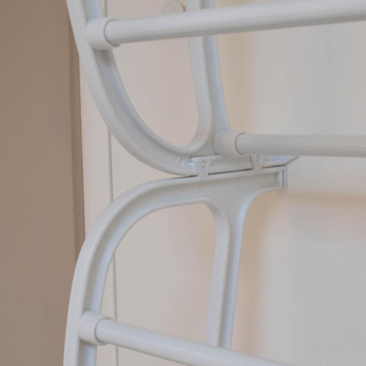 O'DADDYÂ¬Ã† Hängeschuhtür - Geeignet für aufrechte und stumpfe Türen, beidseitig - 20 x 51 x 182 cm - Weiß